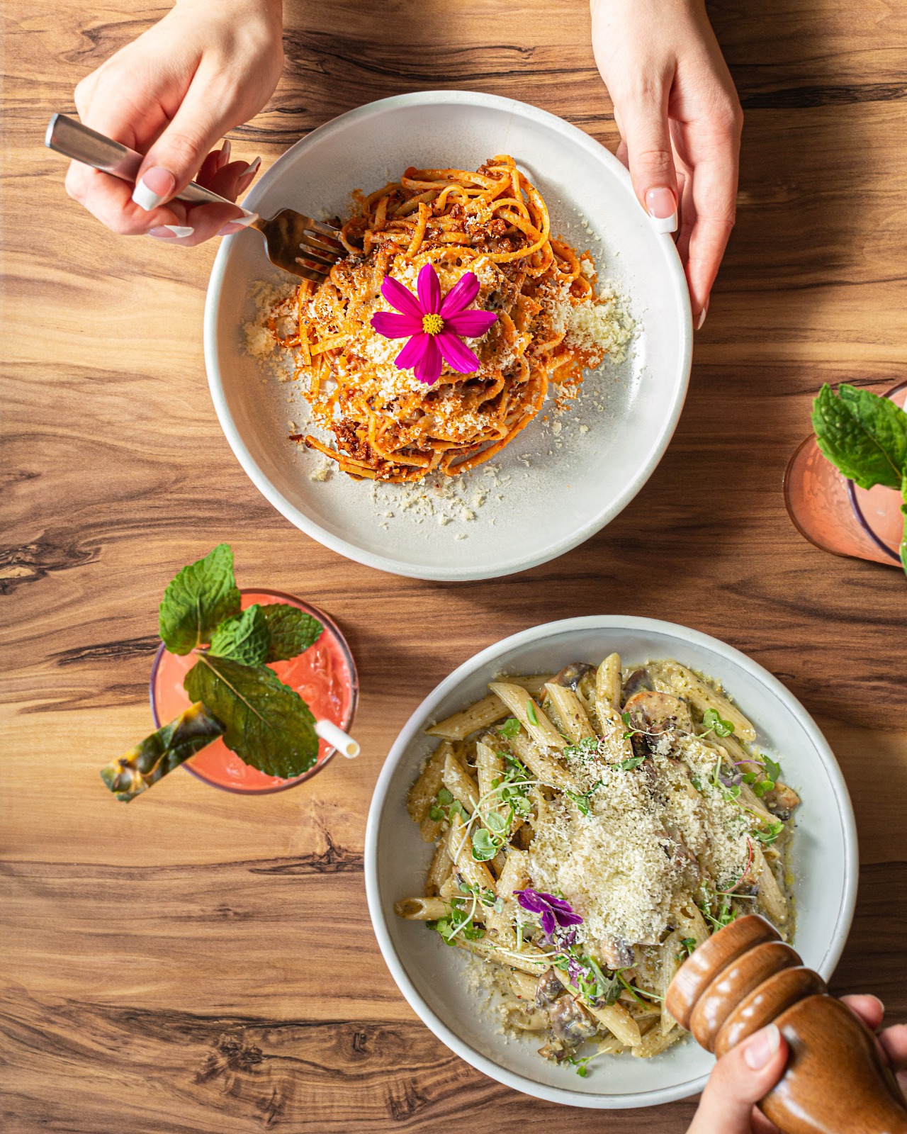 Fresh seasonal ingredients